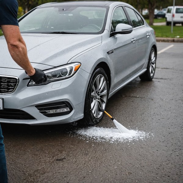 Quel est le meilleur type de nettoyant pour enlever les traces de sel sur les voitures en zone côtière?